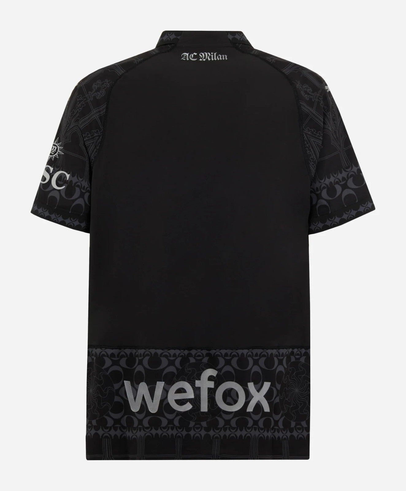 Associazione Calcio MILAN X PLEASURES 23/24 Fourth Jersey - Dark Version