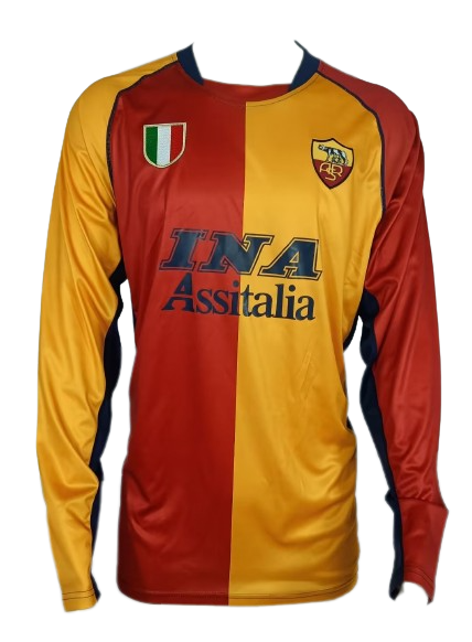 ROMA 01/02 Home Jersey-Long Sleeve