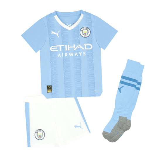 MAN CITY F.C 2023/24 YOUTH HOME FULL KIT