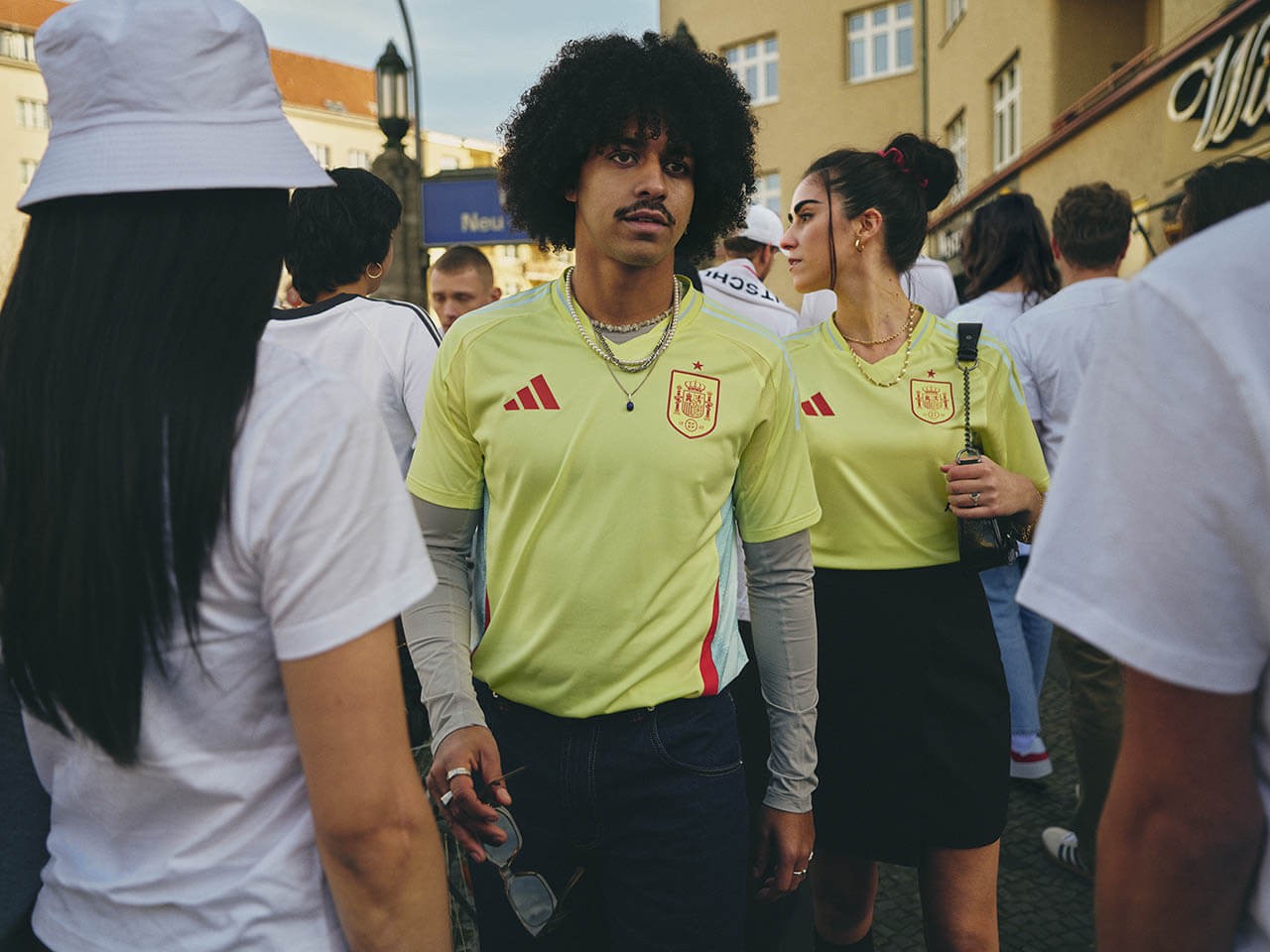 Spain  2024 Away Jersey - Euros