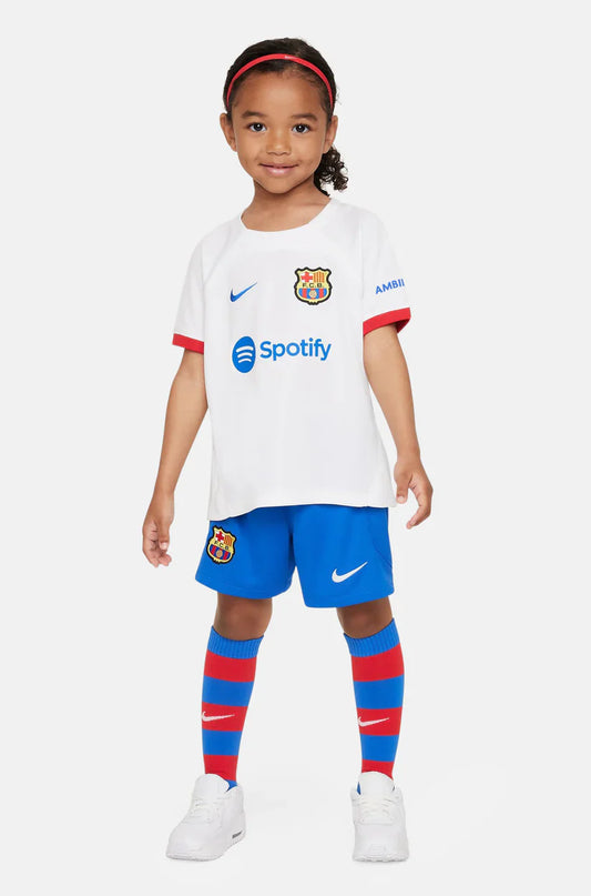 F.C BARCELONA 2023/24 YOUTH AWAY FULL KIT