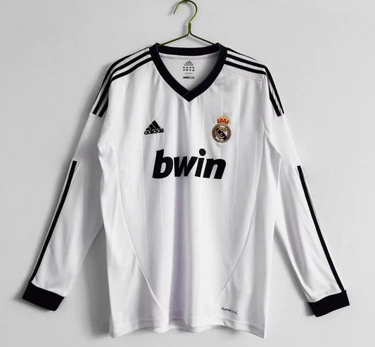 Real Madrid 12/13 home Jersey-Long Sleeve