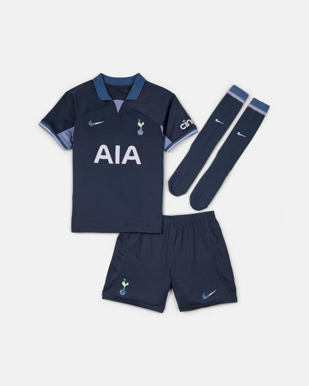 TOTTENHAM HOTSPURS F.C 2023/24 YOUTH AWAY FULL KIT