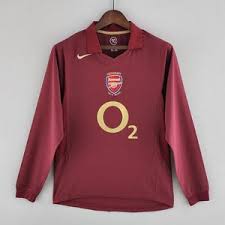 ARSENAL 05/06 Home Jersey-Long Sleeve